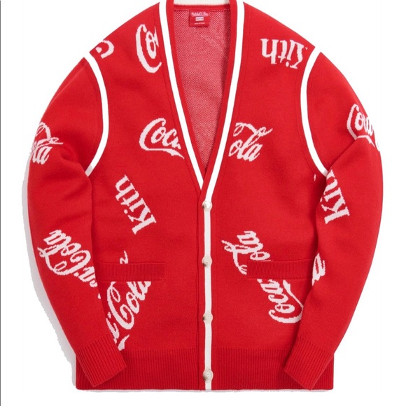 Kith x Coca Cola cardigan, new with tags - Picture 2 of 6